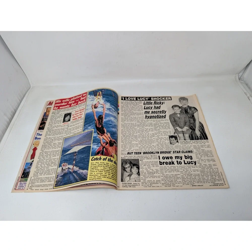 National Enquirer 1992 Jane Fonda Mike Tyson Ann Jillian‎ Michael Landon VTg 90s